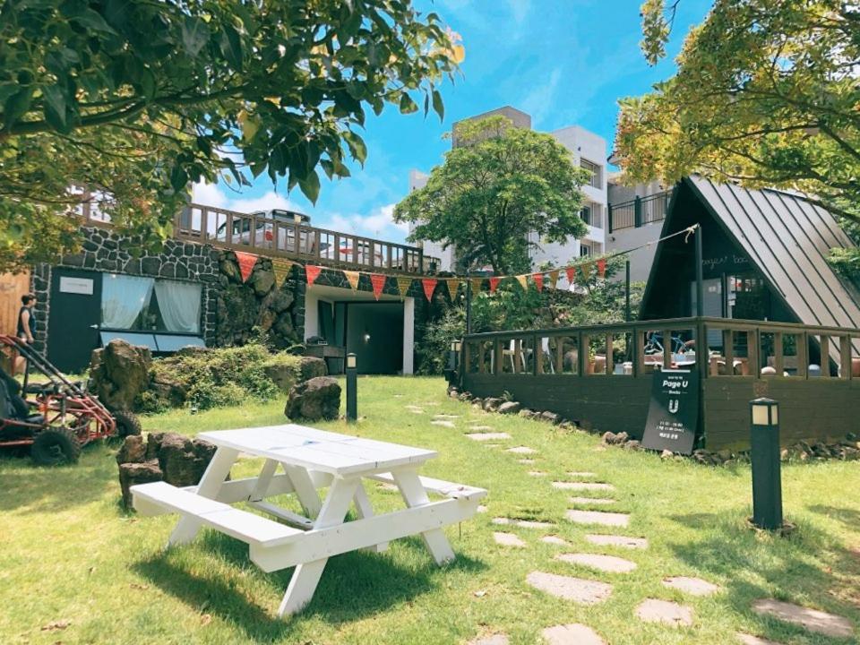 Jeju Playground Pansiyon Dış mekan fotoğraf